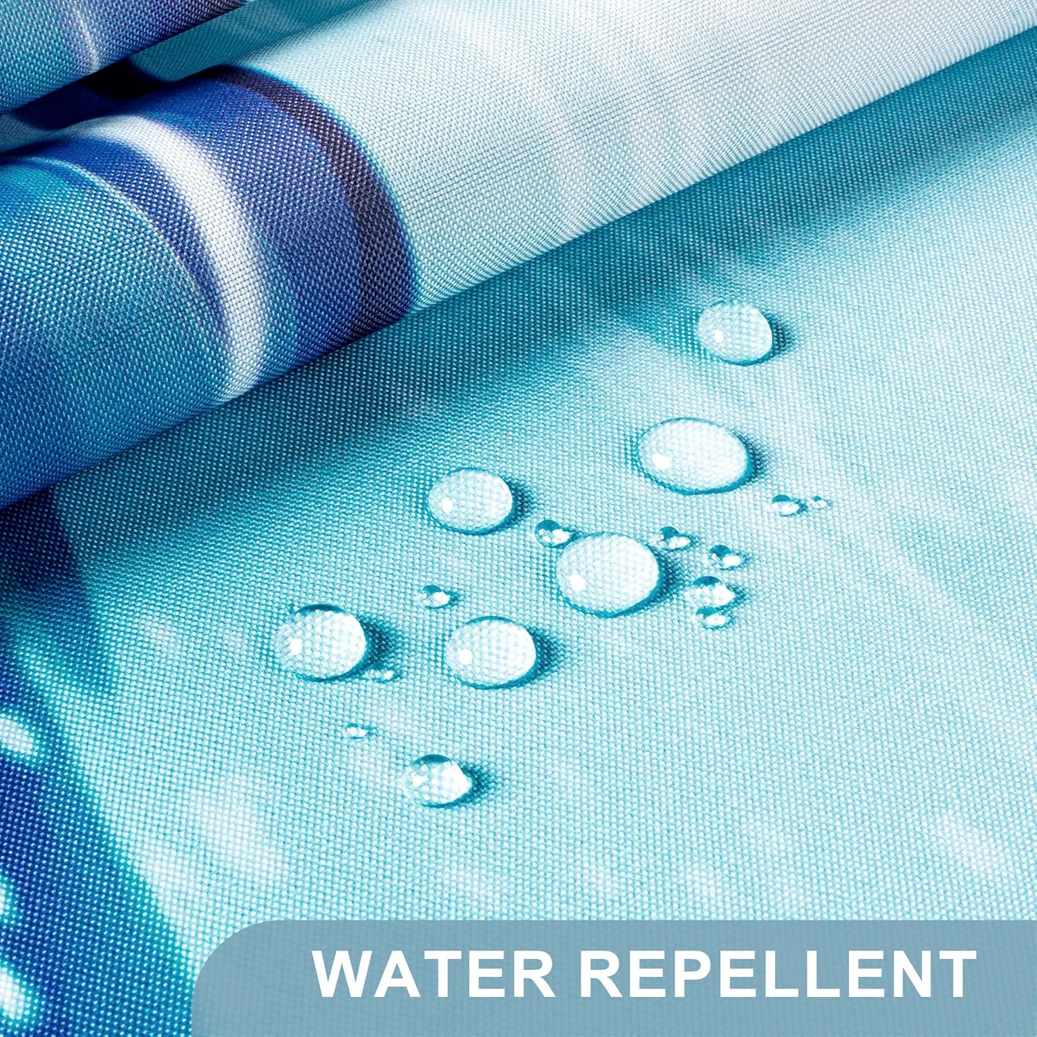 AmazerBath Shark Fish Shower Curtain - Thumbnail 2