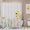 Floral Pattern Shower Curtain