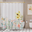 Floral Pattern Shower Curtain