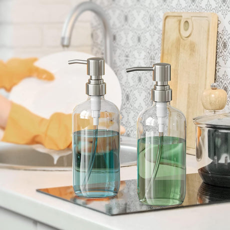 Glass Soap Dispensers