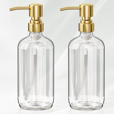 Glass Soap Dispensers
