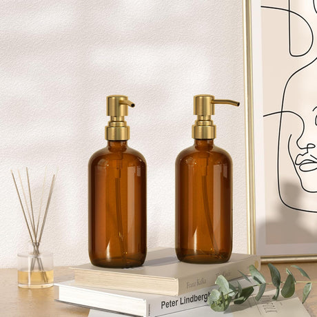 Glass Soap Dispensers