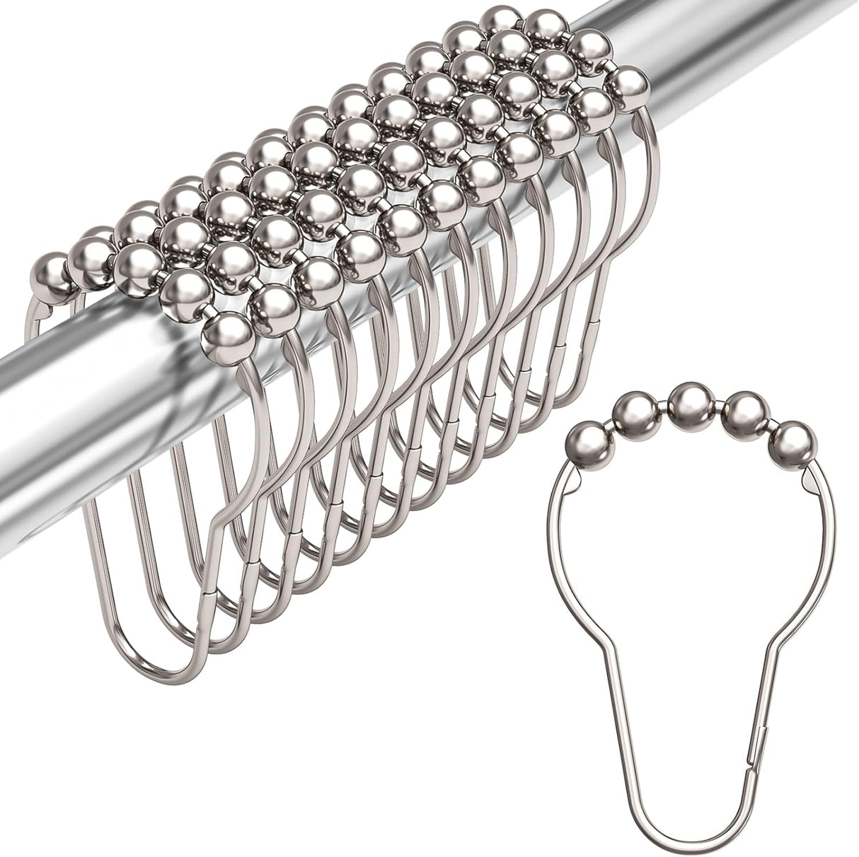 Metal Shower Curtain Rings