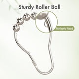 Sturdy roller ball with beads on a white background