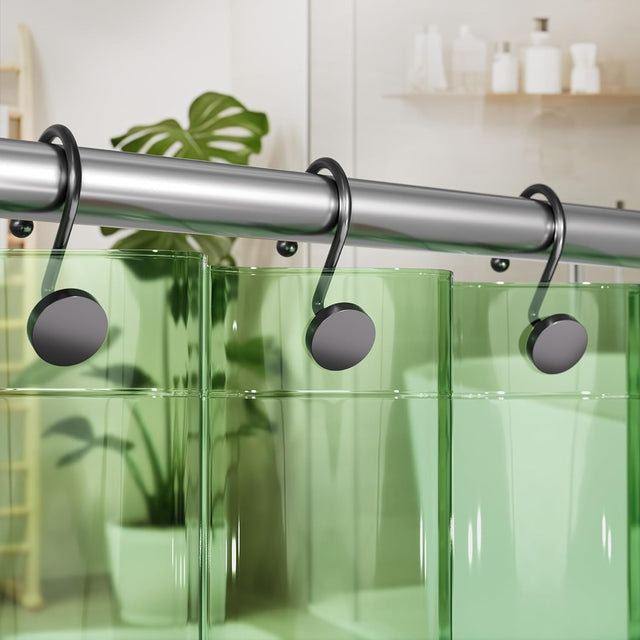 Modern Round Design Shower Curtain Hooks