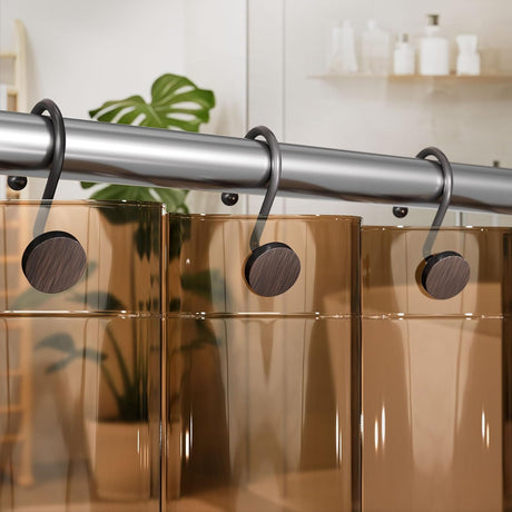 Modern Round Design Shower Curtain Hooks