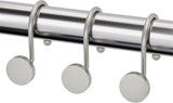 Modern Round Design Shower Curtain Hooks