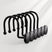 AmazerBath Modern Round Shower Curtain Hooks, Set of 12, product image showing design and key features.