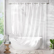 No Hook Rainbow Shower Curtain