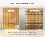 AmazerBath 100% EVA No Hook Shower Curtain Liner, 8G Heavy Duty