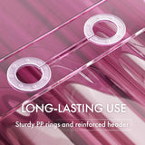 AmazerBath 100% EVA No Hook Shower Curtain Liner, 8G Heavy Duty