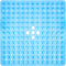 Non Slip Bathtub Mat 21x21Inches