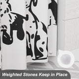 Puppy Shower Curtain with Rings