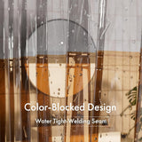 AmazerBath 100% EVA Flip Shower Curtain Liner, 8G Heavy Duty