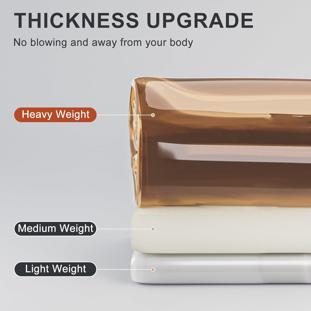 Rainbow Shower Curtain Liner Caramel Latte