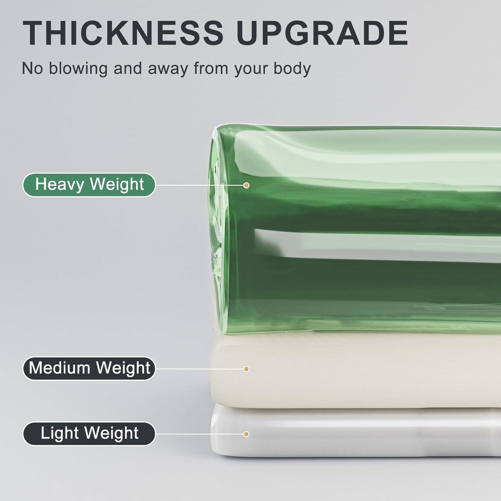 Rainbow Shower Curtain Liner Emerald