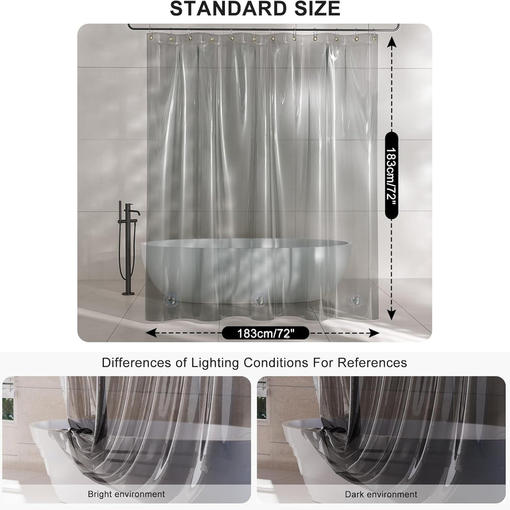 Rainbow Shower Curtain Liner Heroism