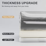 AmazerBath 100% EVA Rainbow Shower Curtain Liner, 8G Heavy Duty