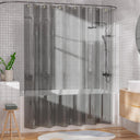 AmazerBath 100% EVA Rainbow Shower Curtain Liner, 8G