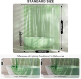 AmazerBath 100% EVA Rainbow Shower Curtain Liner, 8G Heavy Duty