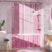 Rainbow Shower Curtain Liner Pink