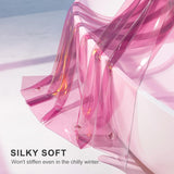 AmazerBath 100% EVA Rainbow Shower Curtain Liner, 8G Heavy Duty