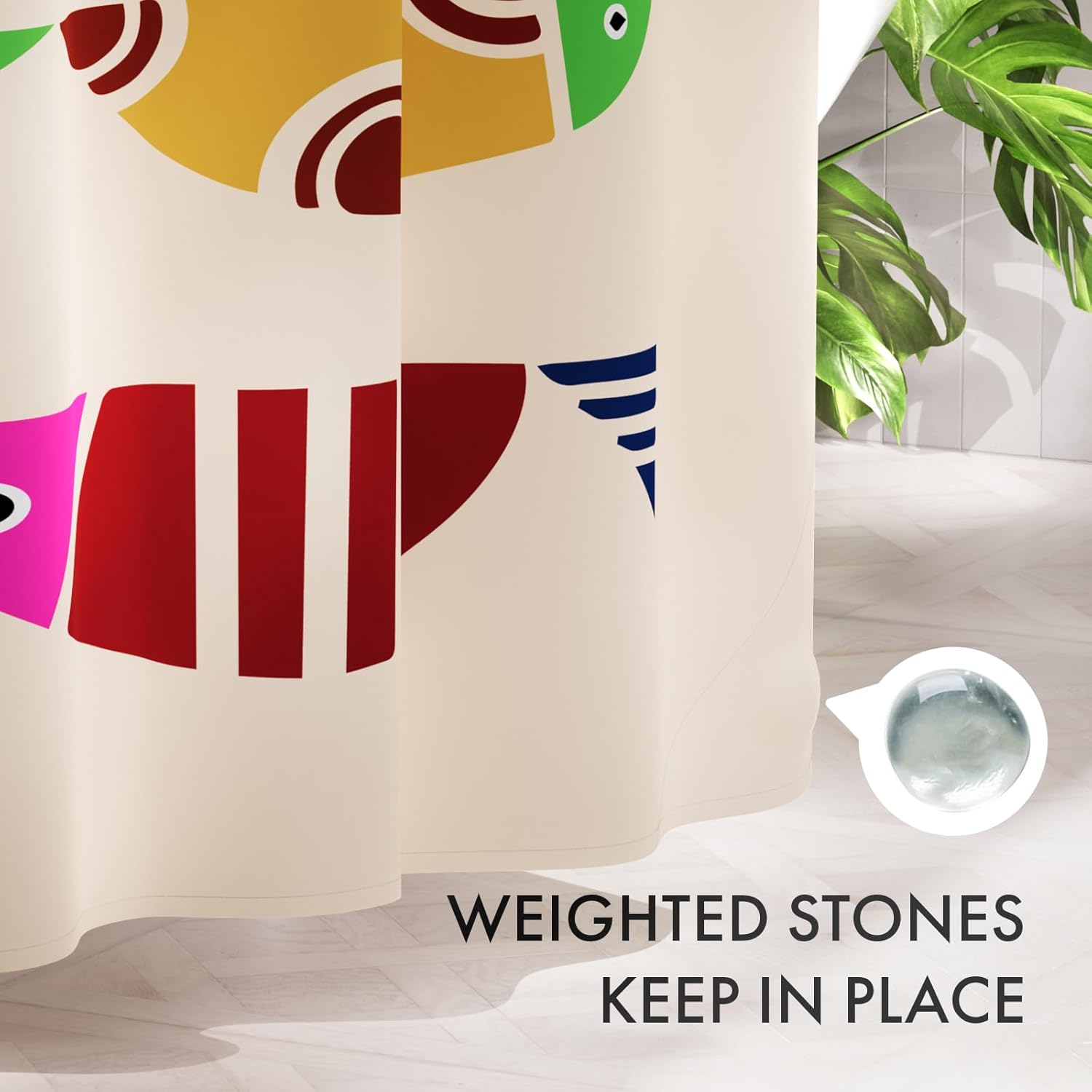 AmazerBath Shower Curtain - Thumbnail 4