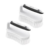 Stiff Bristles Scrub Brushes with Comfort Grip, Pack of 2