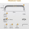 Shower Grab Bars Brushed Nickel