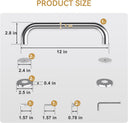 Shower Grab Bars Brushed Nickel