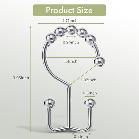 Stainless_Steel_Shower_Curtain_Hooks_Polished Chrome