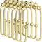 U-Shaped Double Shower Curtain Hooks