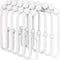 U-Shaped Double Shower Curtain Hooks