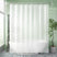 AmazerBath Lightweight PEVA Shower Curtain Liner, 3G Waterproof & Weighted in Frosted, main product image.