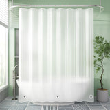 AmazerBath Lightweight PEVA Shower Curtain Liner, 3G Waterproof & Weighted in Frosted, main product image.
