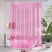 AmazerBath Lightweight PEVA Shower Curtain Liner, 3G Waterproof & Weighted in Pink, main product image.