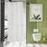 AmazerBath Heavy Duty PEVA Shower Curtain Liner, 8G Waterproof & Weighted in Frosted, main product image.