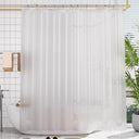 Heavy Duty PEVA Shower Curtain Liner in frosted, 72"W x 78"L shown as the main product view.