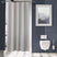 AmazerBath Heavy Duty PEVA Shower Curtain Liner, 8G Waterproof & Weighted in Grey, main product image.