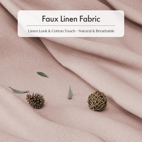 AmazerBath Colorful Farmhouse Shower Curtain with Tassels in Pink, product gallery view highlighting the design and finish.