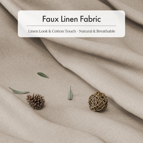 AmazerBath Colorful Farmhouse Shower Curtain with Tassels in Taupe, product gallery view highlighting the design and finish.
