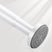 AmazerBath white segmented spring tension shower curtain rod installed in a bathroom for secure, tool-free support.