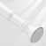 AmazerBath white spring tension shower curtain rod shown on a clean background for adjustable bathroom installation.