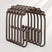 AmazerBath U-Shaped Double Shower Curtain Hooks with Rollers, Set of 12, product image showing design and key features.