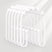 AmazerBath U-Shaped Double Shower Curtain Hooks with Rollers, Set of 12, product image showing design and key features.
