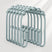 AmazerBath U-Shaped Double Shower Curtain Hooks with Rollers, Set of 12, product image showing design and key features.