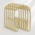 AmazerBath U-Shaped Double Shower Curtain Hooks with Rollers, Set of 12, product image showing design and key features.