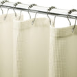 240G Waffle Shower Curtain Cream