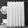 240G Waffle Shower Curtain Matt White