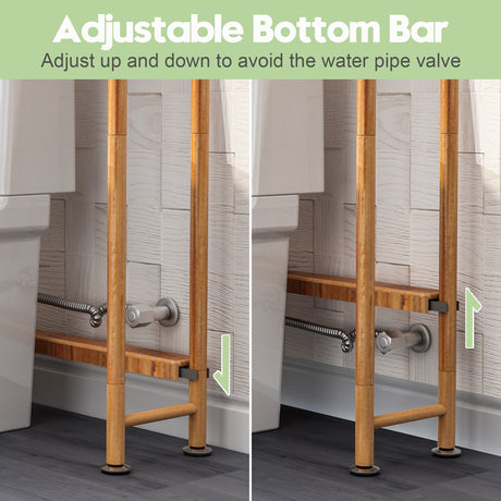 3-Tier Over The Toilet Storage Shelf